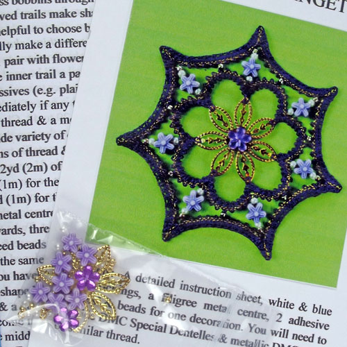 Stay Safe Star Kit (with flower beads)