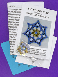 Stay Safe Star Kit (with heart beads)